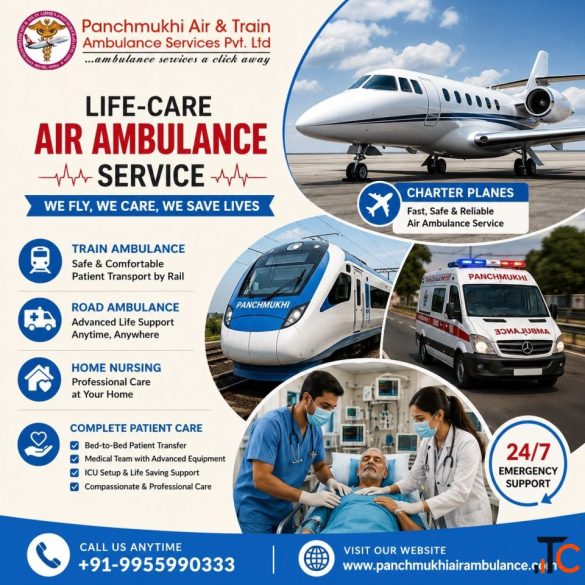 Book a Panchmukhi Air Ambulance in Guwahati for a Hassle-Free Patient Transfer