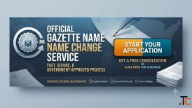 Get Trusted Gazette Name Change Assistance Right Here