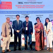 Sandeep Marwah Speaks at Brands India' Panel Discussion at Bharat Mandapam