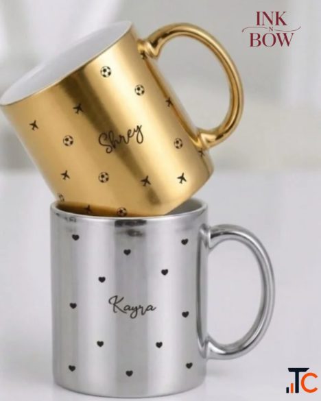 Custom Engraved Gift Buy Personalized Metallic Mug Online - ink n bow