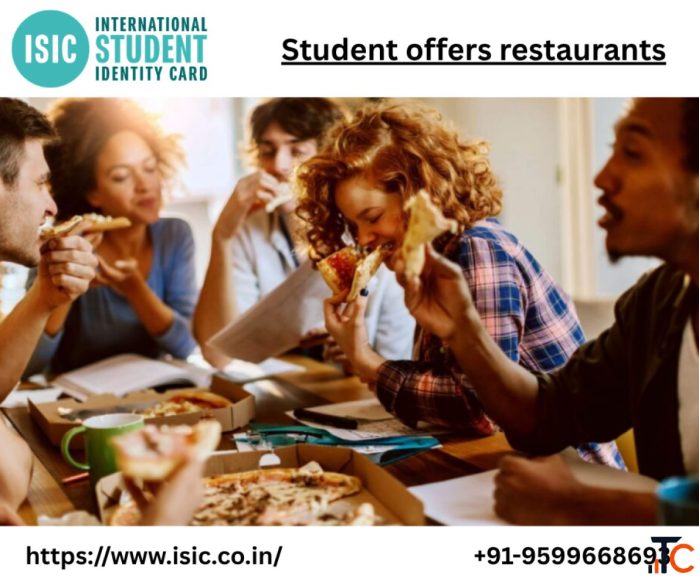 Student offers restaurants