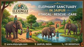 Beyond the Forts Discover Jaipur's Gentle Giants at EleJungle Sanctuary
