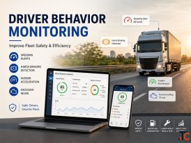 Driver Behavior Monitoring Improve Fleet Safety Efficiency
