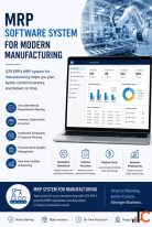 MRP Software System for Modern Manufacturing
