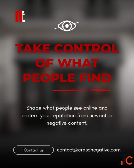 TAKE CONTROL OF WHAT PEOPLE FIND