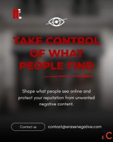 TAKE CONTROL OF WHAT PEOPLE FIND