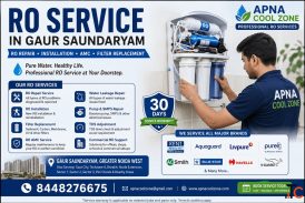 RO Shop Near Me in Sector 12 Greater Noida Extension - RO Repair Services APNA COOL ZONE