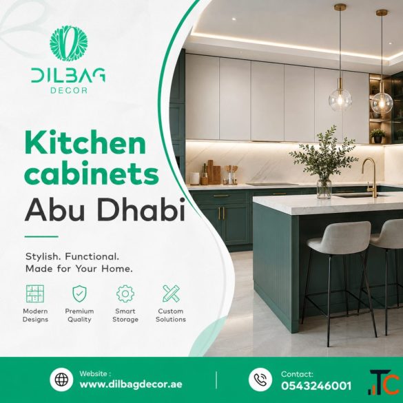 Dilbag Decor - Custom Kitchen Cabinets Wood Interiors Abu Dhabi