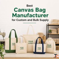 Best Canvas Bag Manufacturer for Custom and Bulk Supply