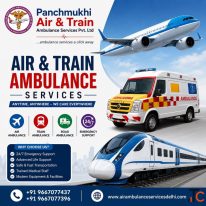 Panchmukhi Low Cost Train Ambulance in Ranchi- Professional Care throughout the Journey
