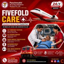 Panchmukhi ICU Train Ambulance from Delhi - Trained Staff for Safe Patient Transfers