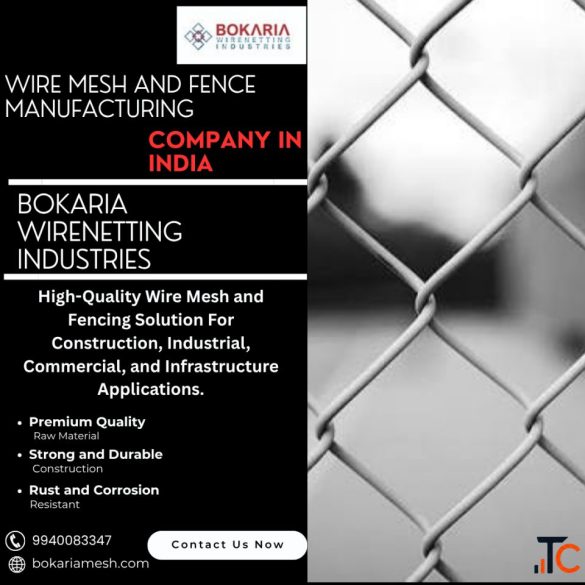 Wire Mesh Fencing Manufacturing Company in India Bokaria Wirenetting