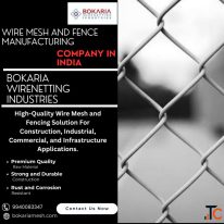 Wire Mesh Fencing Manufacturing Company in India Bokaria Wirenetting
