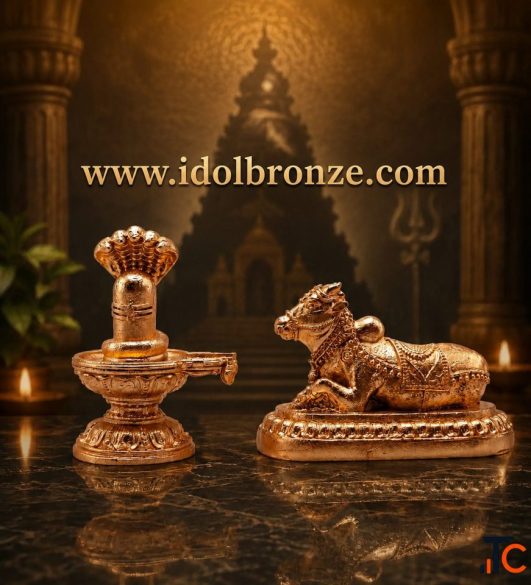 Shiva and Nandi Bronze Idol