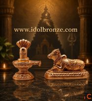 Shiva and Nandi Bronze Idol