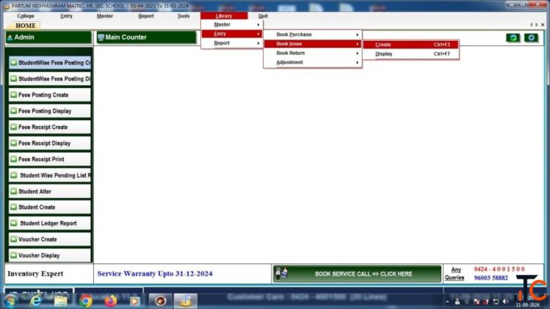 Partum Education School Management Software