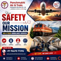 Panchmukhi Train Ambulance in Kolkata - Continuous Medical Supervision