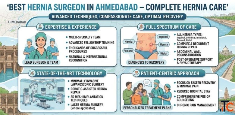 Best Hernia Surgeon in Ahmedabad - Complete Hernia Care