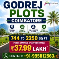 Godrej Plots Coimbatore A Choice for End-Users and Investors