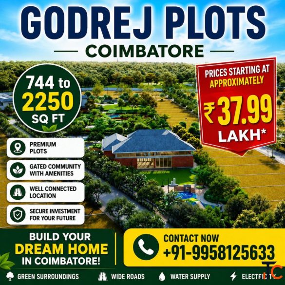 Godrej Plots Coimbatore A Choice for End-Users and Investors