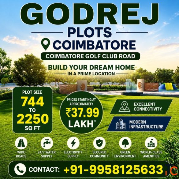 Godrej Plots Coimbatore A Choice for End-Users and Investors