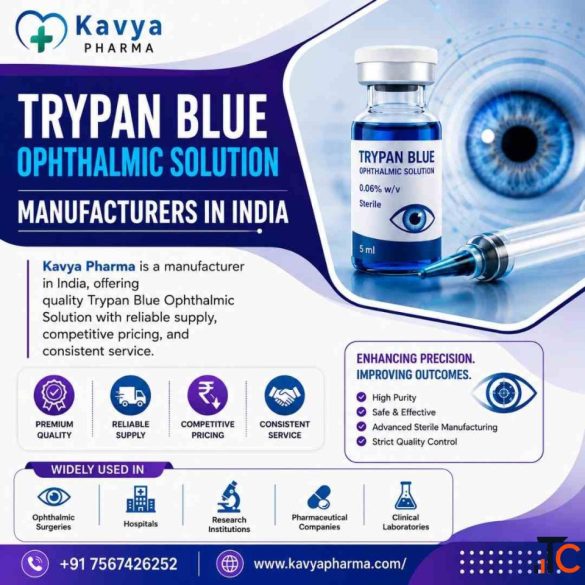 Trypan Blue Ophthalmic Solution Manufacturers in India