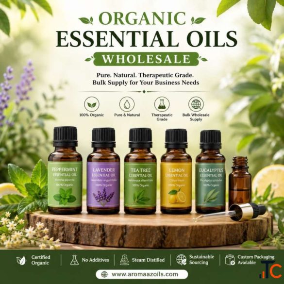 Organic Essential Oils Wholesale - Aromaaz Oils