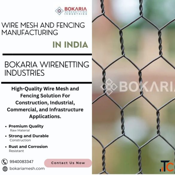 Wire Mesh Fencing Manufacturer in India Bokaria Wirenetting Industries