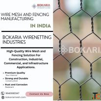 Wire Mesh Fencing Manufacturer in India Bokaria Wirenetting Industries