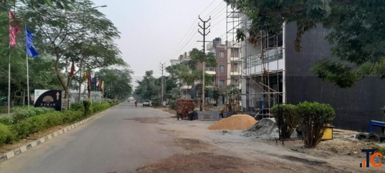Where is Railway Colony Jagatpura located
