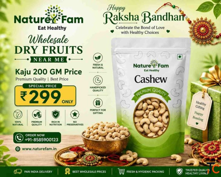 Wholesale Dry Fruits Near Me Kaju 200 GM Price Naturefam