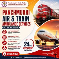 Panchmukhi Train Ambulance in Patna- Swift Journey Arranged on Time