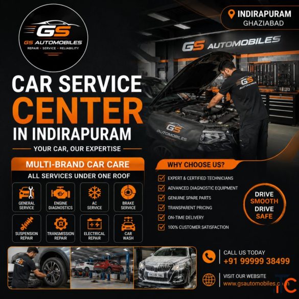 Car Service Center in Indirapuram