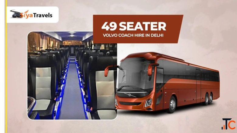 Luxury 45 Seater Bus Hire in Delhi