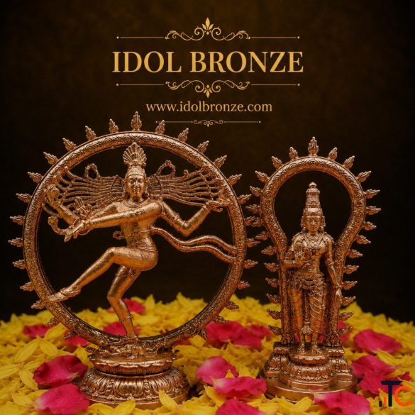 Natarajan and Sivagami Bronze Idol