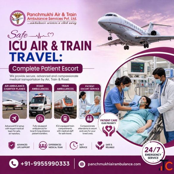 Panchmukhi Affordable Air Ambulance Services in Patna- Trusted Medical Transport Assistance