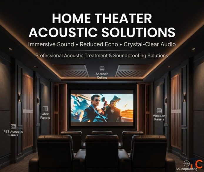 Home Theater Acoustic Soundproofing Acoustic Treatment for Home Cinema