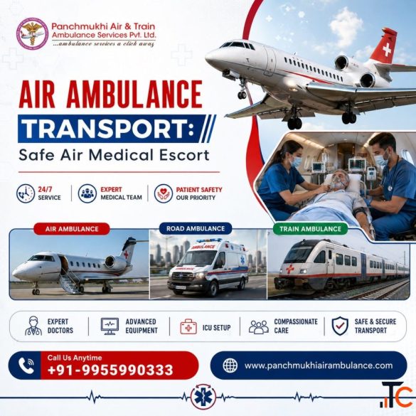 Panchmukhi ICU Air Ambulance Services in Guwahati - Round The Clock Care in Transit