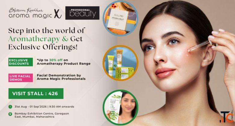 Blossom Kochhar Aroma Magic at Professional Beauty India Mumbai 2026