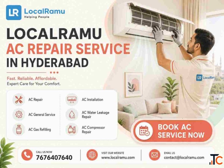 Stay Cool with LocalRamu AC Repair Service in Hyderabad