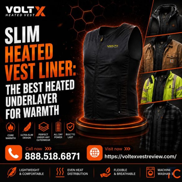 Slim Heated Vest Liner The Best Heated Underlayer for Warmth