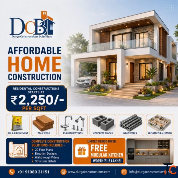 Top Builders in Yelahanka New Town Bangalore Sri Durga Constructions and Builders