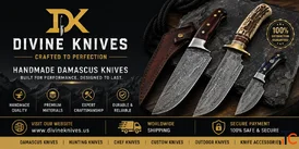 Divine Knives - Handmade Damascus Hunting Knives