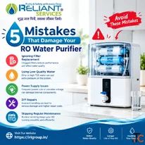 5 Mistakes That Can Damage Your RO Water Purifier