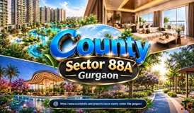County Sector 88A Gurgaon Luxury 3 4 BHK Residences